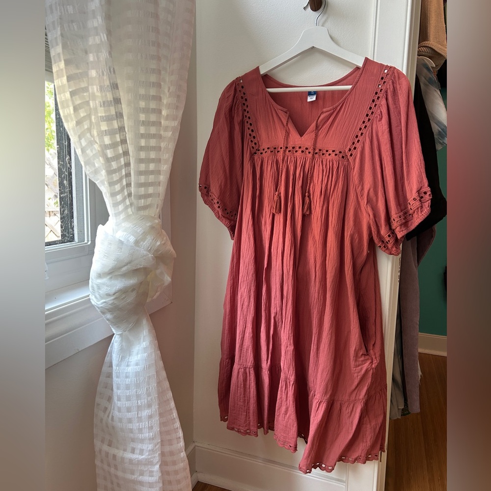 Adorable Loose Breathable Old Navy Swing Dress | XL